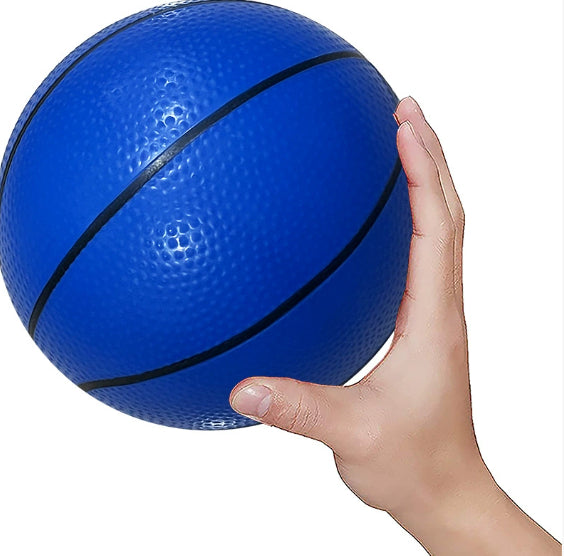 Rubber PVC Inflatable Basketball For Kids Outdoor Sports Durable