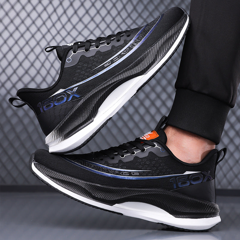 Men's Breathable Mesh Soft Sole Running Sneakers