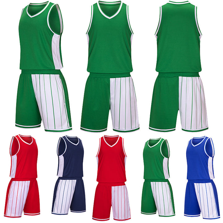 Men's Summer Quick-Dry Basketball Training Uniform Set